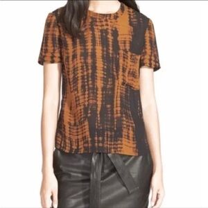 ALC Marlon silk tie dye blouse- Size 2